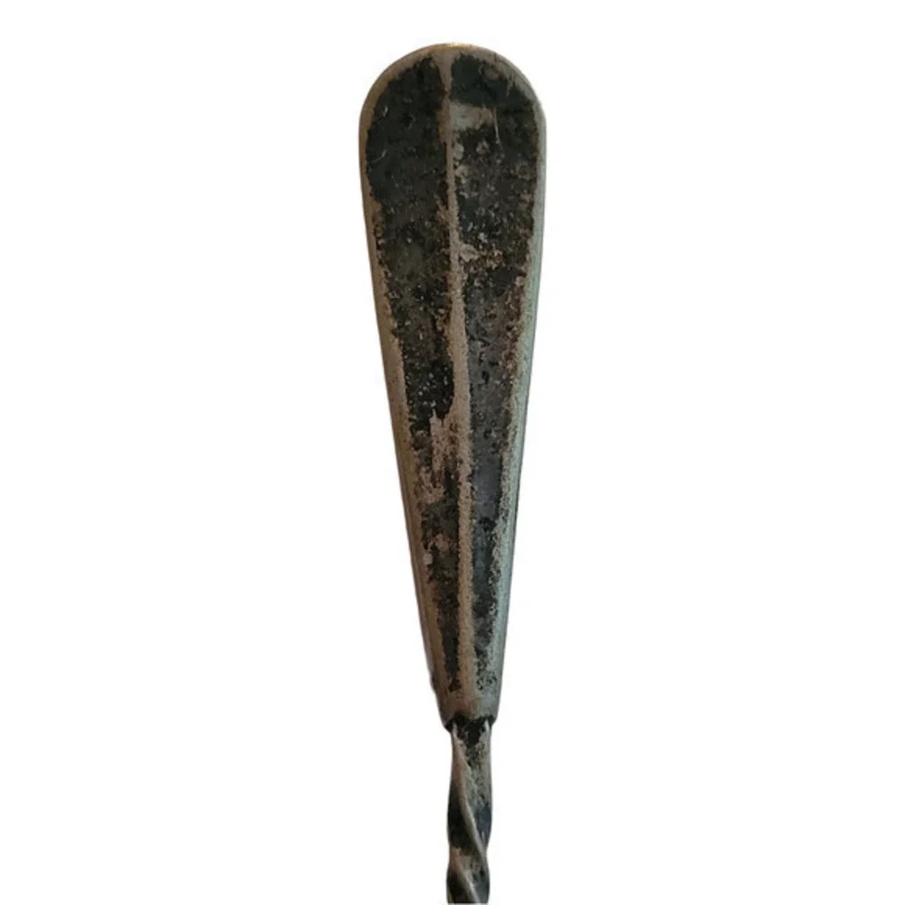 Antique Twisted Handle NF Silver Co 1877‎  Egg Spoon